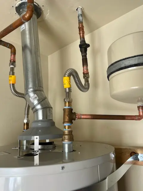 Water heater installation and plumbing repair in New Village